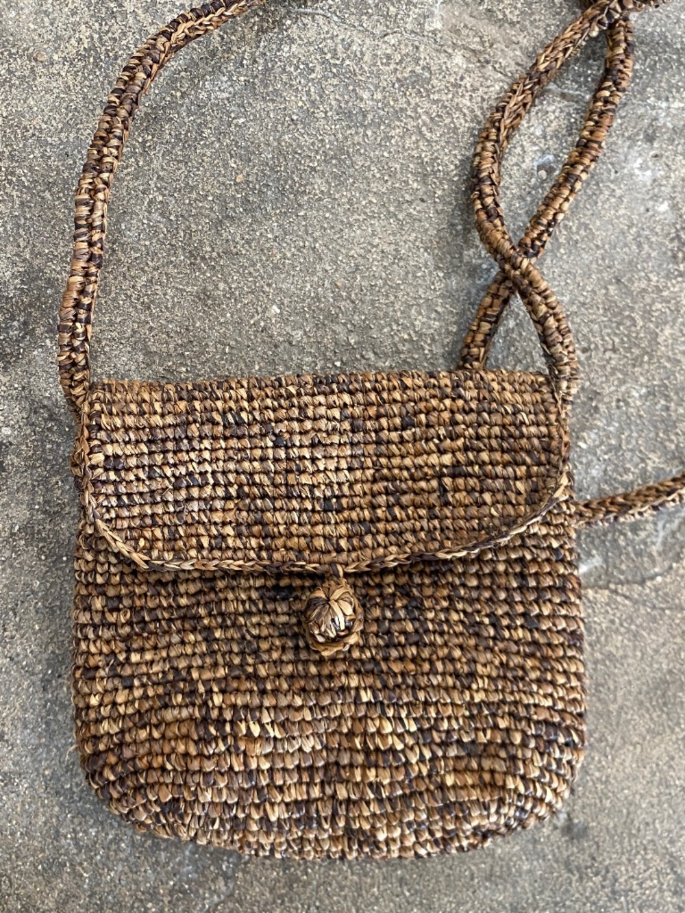 Sophie Digard Crossbody Bag in Chestnut